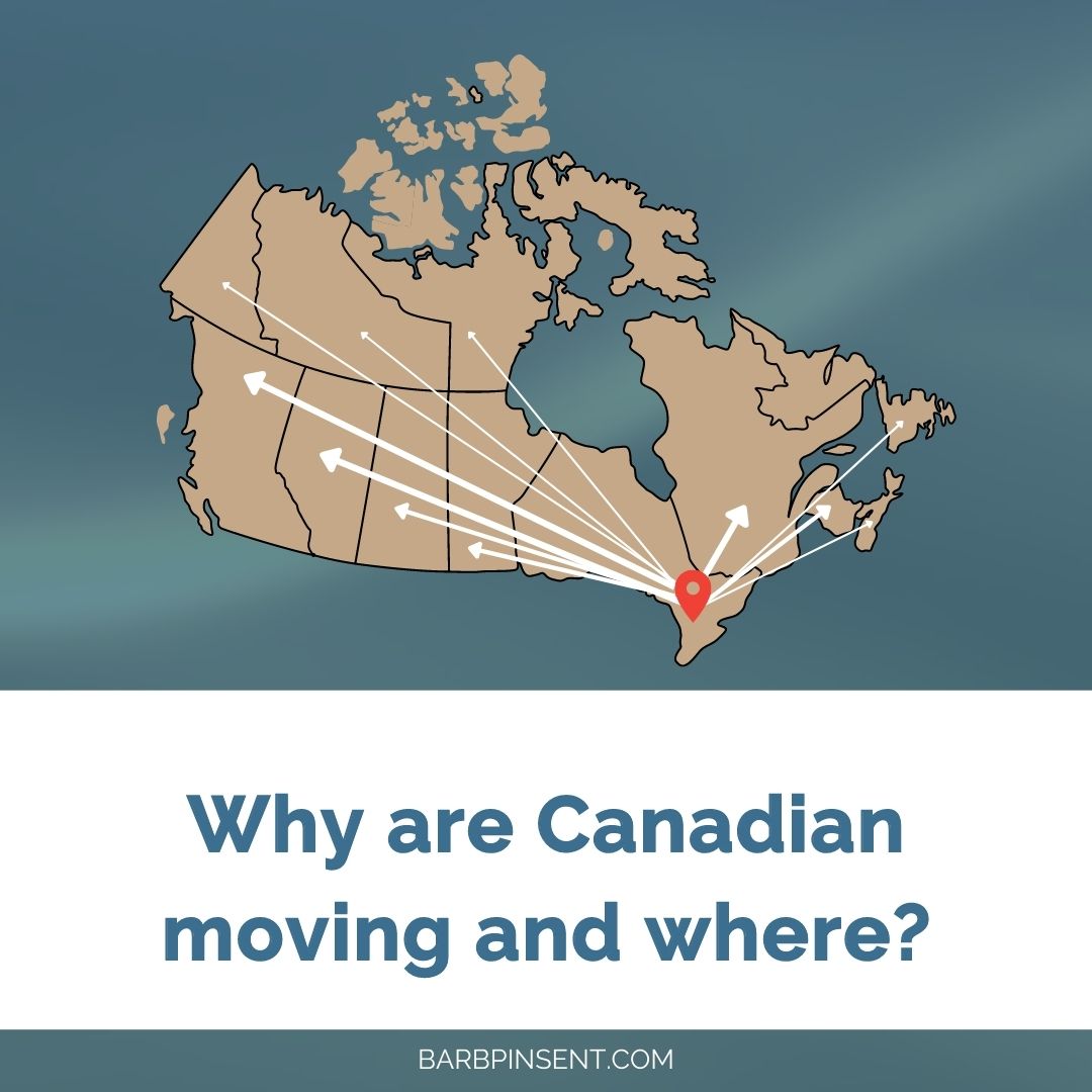 Why are Canadians moving and where?